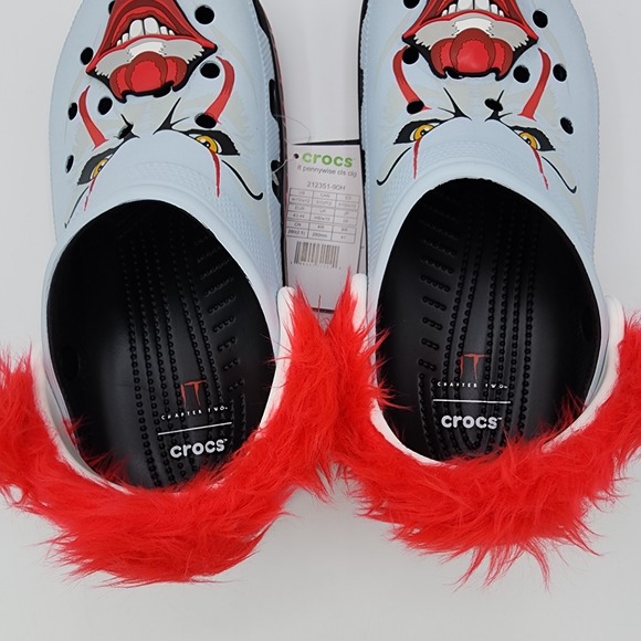 Crocs‎ IT Chapter 2 Classic Clog Mens Size 10 Slip On Pennywise Shoes NEW in Box